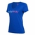 CAMISETA FEMININA DECOTE V MORMAII SAMANTHA BARIJAN AZUL GG - comprar online