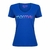 CAMISETA FEMININA DECOTE V MORMAII SAMANTHA BARIJAN AZUL GG