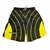 BERMUDA QUICKSAND BEACH LISTRADA PRETO/AMARELO M