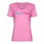 CAMISETA FEMININA DECOTE V MORMAII SAMANTHA BARIJAN ROSA M