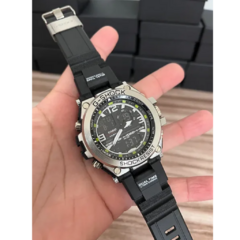 Relógio G shock Steel 55mm Prata - comprar online