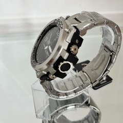 Relógio G Steel 55mm Prata Aço na internet