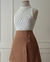Short Saia Chloe Caramelo - comprar online