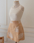 Short saia Liz bege
