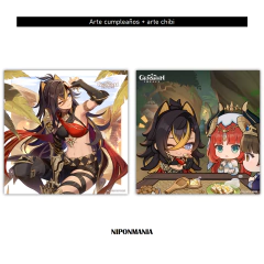 Dehya Genshin Impact Cuadros de Arte en internet