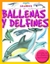 BALLENAS Y DELFINES PEQUEÑOS Y GRANDES CUADERNO DE ADHESIVOS