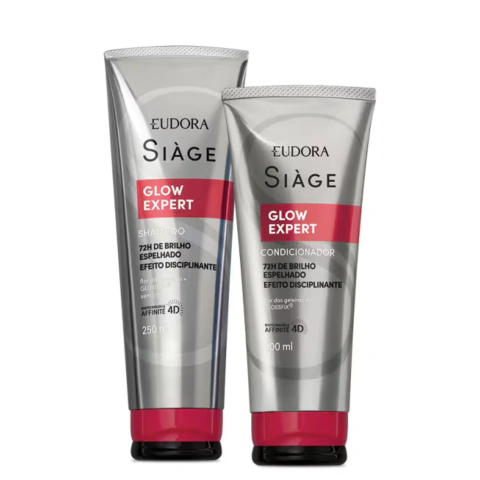 Combo Siàge Glow Expert: Shampoo 250ml + Condicionador 200ml