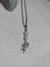 Colgante Angelito ( ágata de encaje celeste)