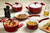 Conjunto Panela 5PC Vermelho Hércules Com Bowl Saladeira de Brinde - loja online