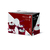 Conjunto Panela 5PC Vermelho Hércules Com Bowl Saladeira de Brinde