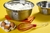 Imagem do Conjunto Panela 5PC Vermelho Hércules Com Bowl Saladeira de Brinde