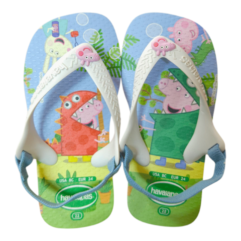 HAVAIANAS BABY PEPPA PIG ME BRANCO