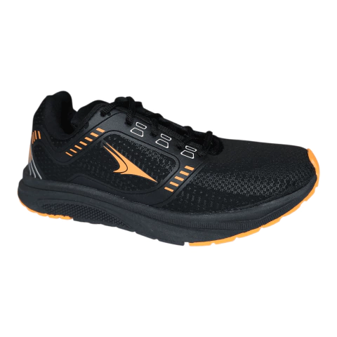 K2 TENIS REF ADJ017 PRETO LARANJA