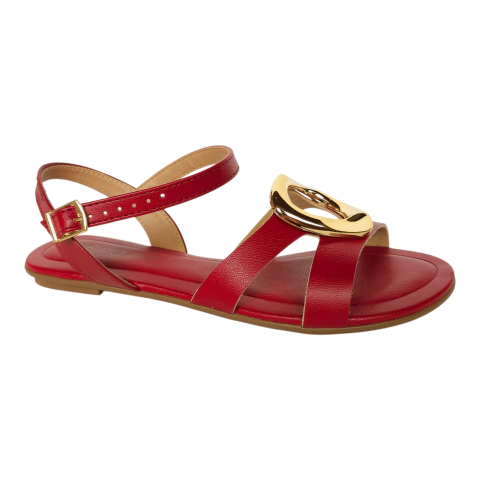 BEIRA RIO SANDALIA REF 8367.872 VERMELHO