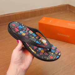 BOA ONDA CHINELO REF LILY PRETO MOSAICO