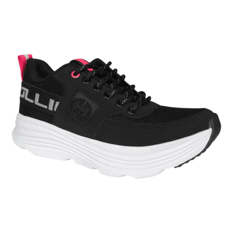 OLLIE TENIS REF VIRTUS 2 PRETO ROSA