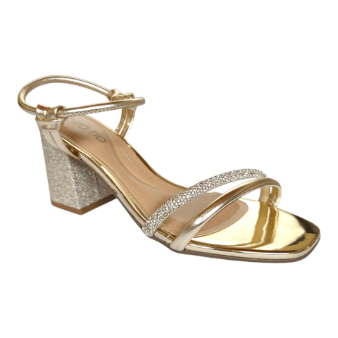 BEIRA RIO SANDALIA REF 8436.213 DOURADO
