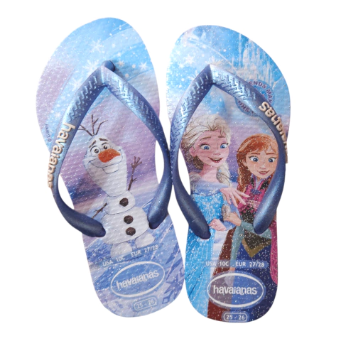 HAVAIANAS CHINELO REF SLIM PRINCESS ROXO