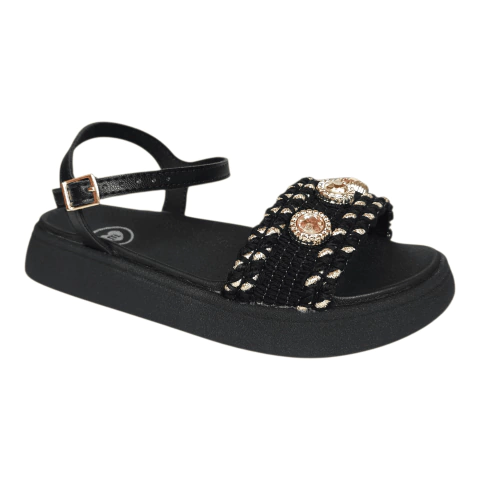MOLEKINHA SANDALIA REF 2358.119 PRETO