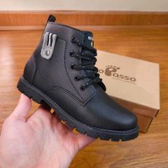 ORTOPASSO COTURNO REF 64521P PRETO