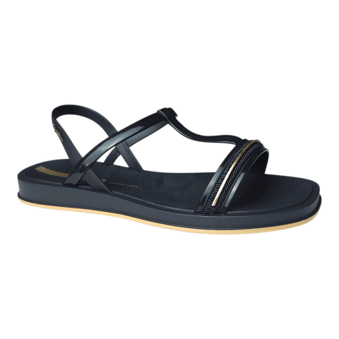 IPANEMA SANDALIA GLOW PRETO