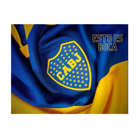 Lamina Comestible Para Tortas - Club Boca Juniors - comprar online