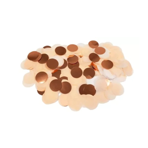 Confeti Circulos color rosa gold - comprar online
