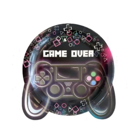 Plato de carton Play Game x 8 Unidades - comprar online