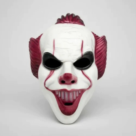 Mascara Payaso Pelicula IT Plastica Rigida - comprar online