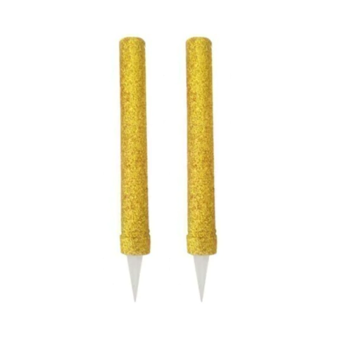 Bengala con Gibre para Torta - Dorada - comprar online