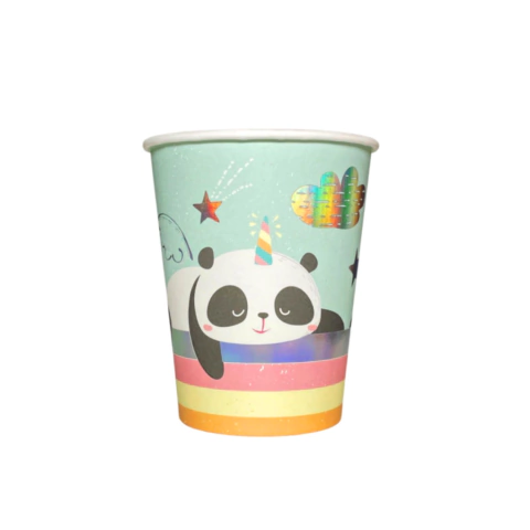 Vaso Poli papel Pandas Impresión Metalizada - comprar online