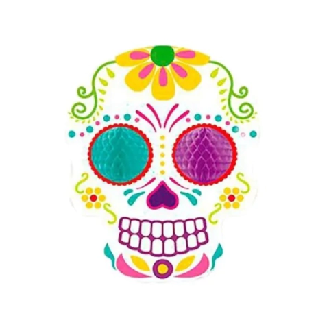 Decoracion Calaca Ojos Panal - comprar online