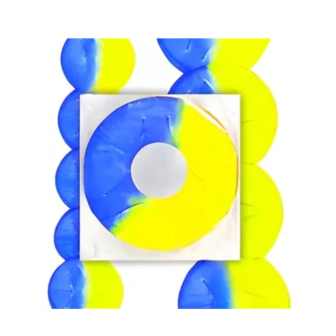 Guirnalda Tira Futbol Redonda Boca x4 - comprar online