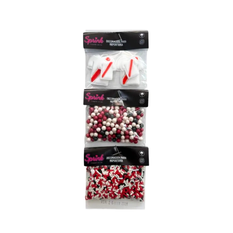 KIT PARA TORTA (FORMAS, PERLAS, SPRINKLES) - TEMATICA RIVER - comprar online
