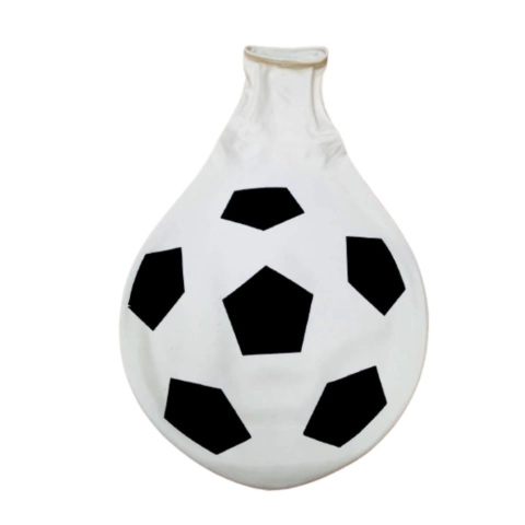 Piñata Pelota de Futbol Grande 24 " Blanca y Negra - comprar online