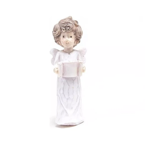 Vela forma de Angel leyendo 8cm - comprar online