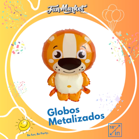 Globo Cuerpo animal Leon Kid 18'' - comprar online