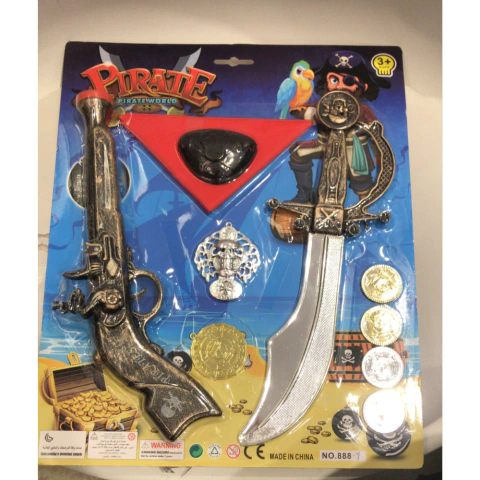 Set de Juguetes Piratas con 10 piezas - comprar online