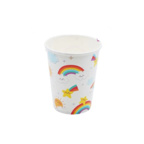 Vaso Poli papel - Nube Arco Iris 240 cc (Pack 6 Unidades) - comprar online
