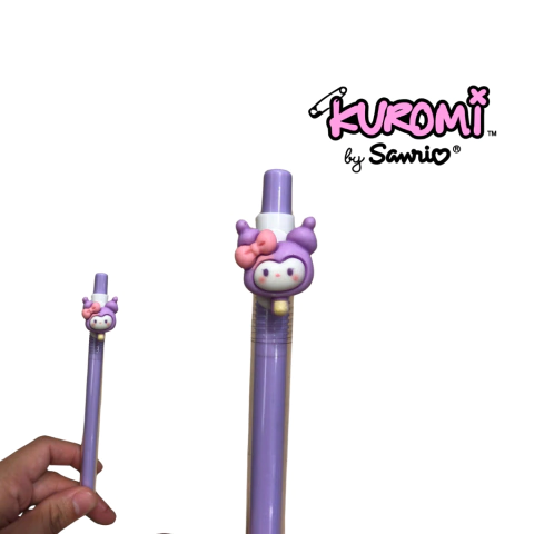 Lapicera Retractil Kuromi Bolita Amarilla - comprar online