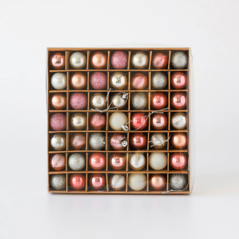 Set de Esferas Navidad x 49 unidades Medida 3cm - comprar online