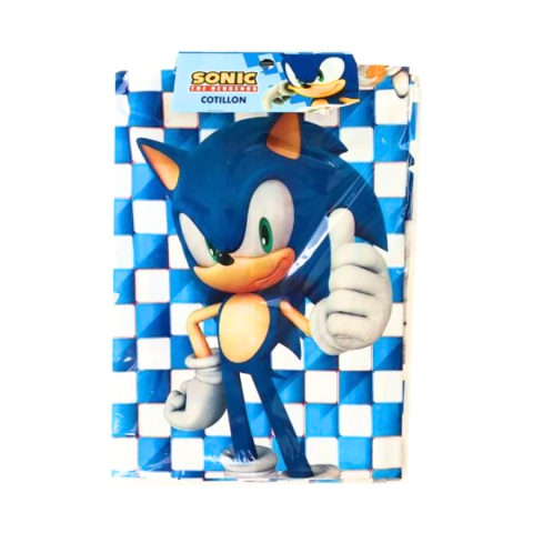 Mantel descartable - Personaje Sonic - comprar online