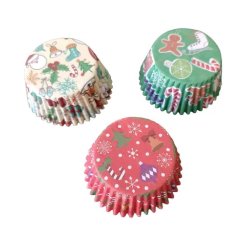 PIROTIN CUPCAKE Nº10 NAVIDAD x 25 unidades - comprar online
