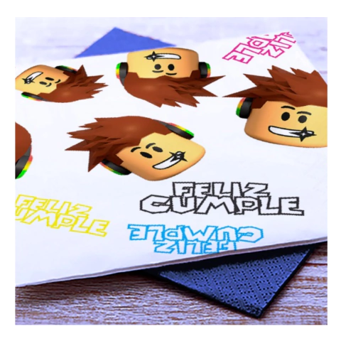 Servilleta de Papel Roblox Pack x 20 unidades