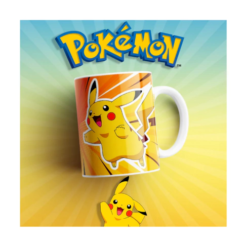 Taza de Ceramica Pikachu