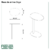 Mesa de arrime Onyx - comprar online