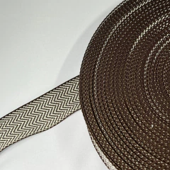 FITA EM POLIÉSTER E POLIPROPILENO, DESENHO WAVE 3 CORES