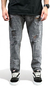 Jeans Gris Roturas