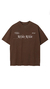 Remera Oversize WorlWide Marrón