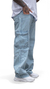 Nuego Baggy Cargo Celeste en internet